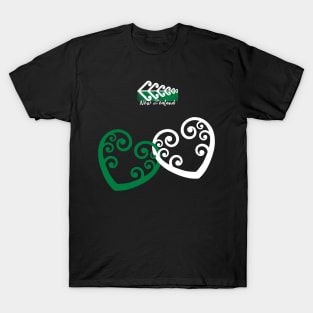 New Zealand - Double Hearts T-Shirt